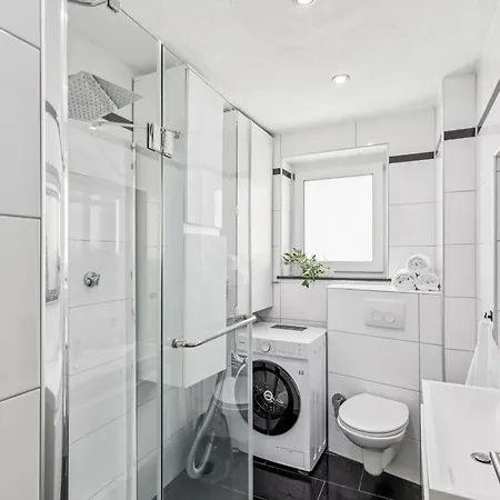 Citynahes 3br-apartment Hotelturmblick Business Apartman Augsburg