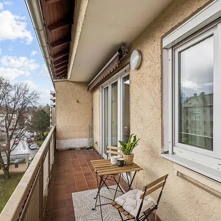 Citynahes 3br-apartment Hotelturmblick Business Apartman Augsburg